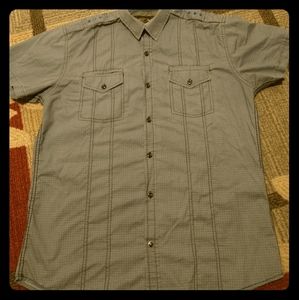 Drill boysM button down read sizing pls😊